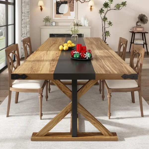 Rustic Oak Dining Table