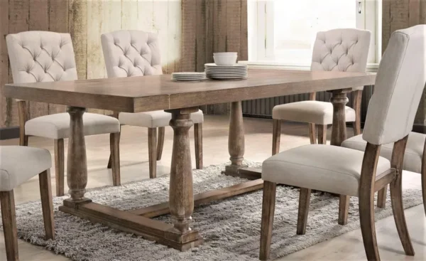 Rustic Oak Dining Table